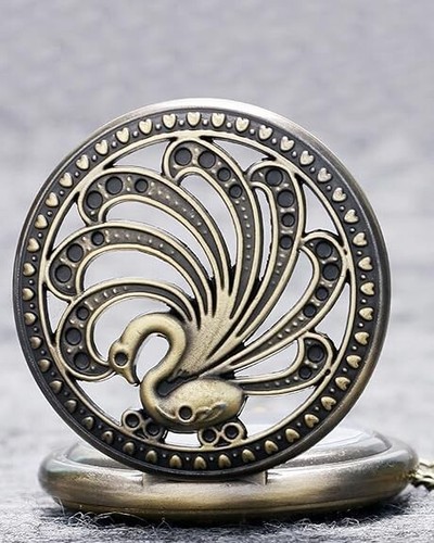Antico orologio tasca con - antico,