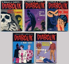 Lotto diabolik xxv n 4 - diabolik,
