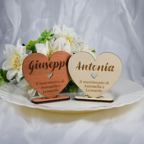 Segnaposto cuore - segnaposto,