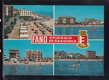 Cartolina Fano Spiaggia di Sassonia VEDUTINE MA350