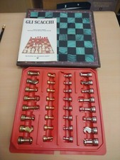 Set Scacchi Metallo Reader`s Digest Vintage Completo 
