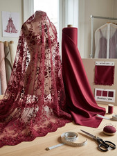Set Tessuti Bridal Rosso 10m