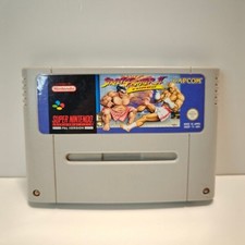 STREET FIGHTER II 2 TURBO SNES SUPER NINTENDO PAL UKV