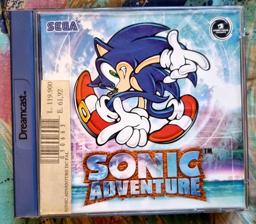 Sonic adventure sega dreamcast - sonic,