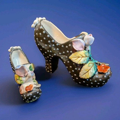 Scarpe tacco alto nere - , vintage