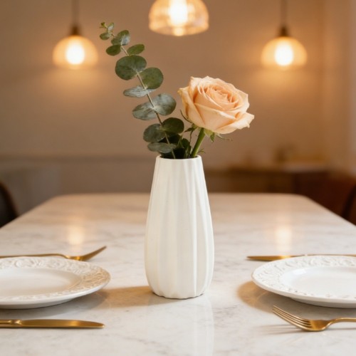 Vaso moderno plastica - in,