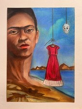 Frida Kahlo Disegno su carta