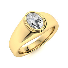 Anello Uomo Diamanti Oro