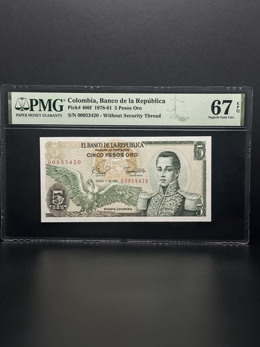 Banconota pesos oro - pesos, $5