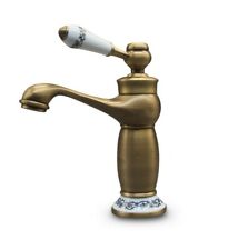 Rubinetto bagno retrò rubinetto ottone look antico stile coloniale elegante bagno