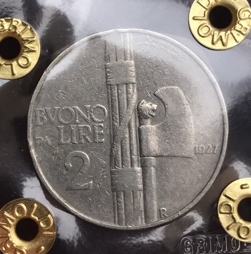 Buono lire 1927 rr molto - 1927,