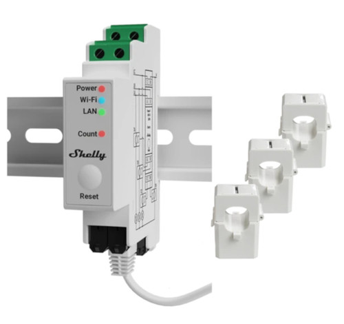 Contatore energia trifase - contatore,