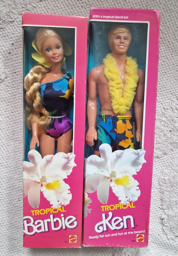 Barbie 1985 vintage tropical - 1985,