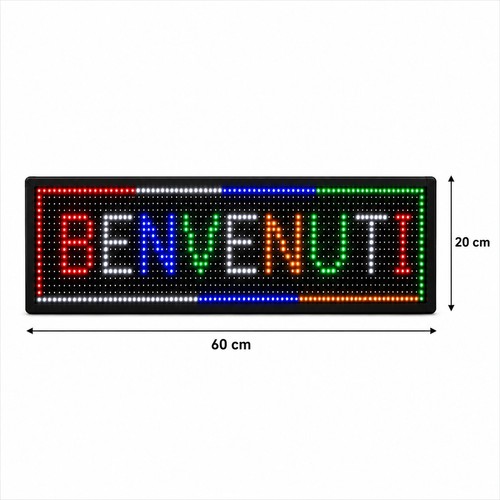 Insegna led programmabile - insegna,