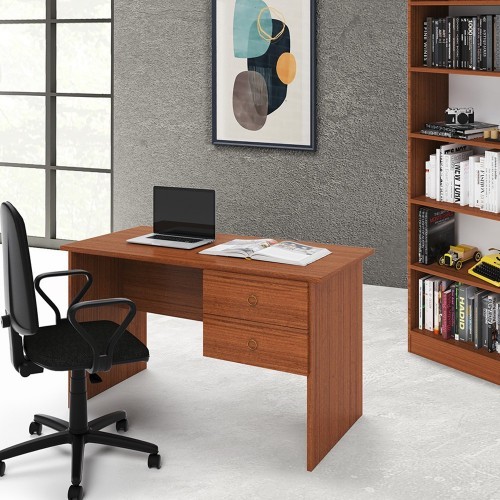 Tavolo scrivania 120 noce con - tavolo,