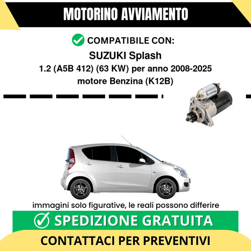 Motorino avviamento suzuki - avviamento,