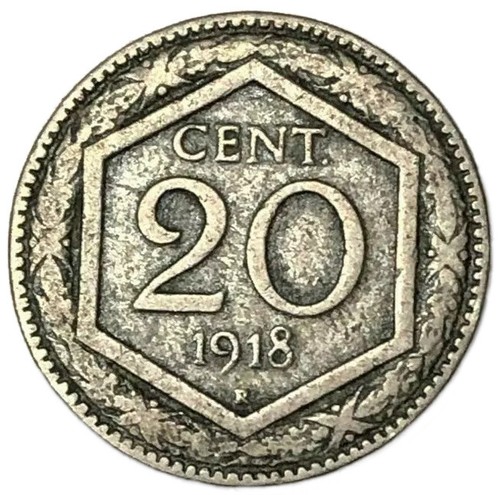 Centesimi 1918 esagono - 20,