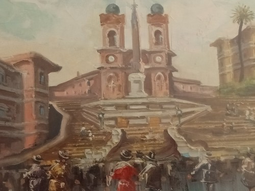 Olio tela trinita - olio, dei