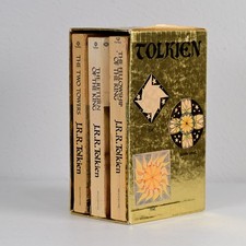 Vintage Gold Foil Book Set JRR