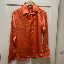 Camicia uomo manica lunga raso