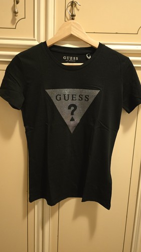 Shirt guess donna nera - t,