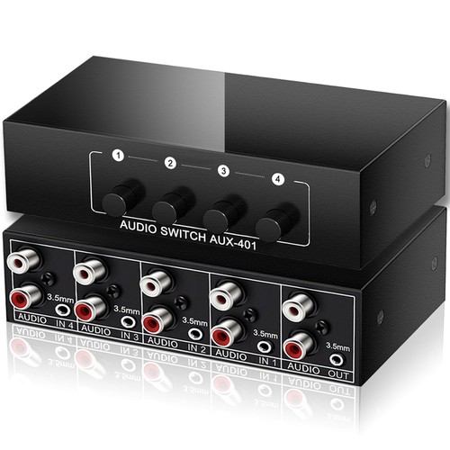 Interruttore audio stereo