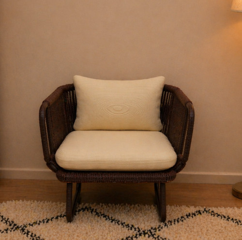 Sedia stile vimini - , mobili