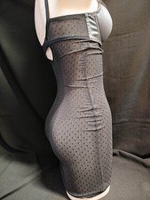 Sottoveste modellante contenitiva Tg S XS NERO INTIMISSIMI coppe preformate