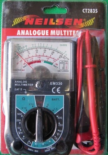 Multitester analogico