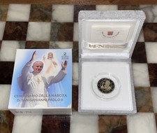 2 EURO COMMEMORATIVO VATICANO 2020 PROOF FS 100° GIOVANNI PAOLO II PP BE VATIKAN