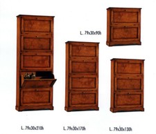 SCARPIERA IN LEGNO FINITURA