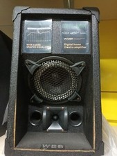 COPPIA CASSE AMPLIFICATE KARAOKE WEB 150W