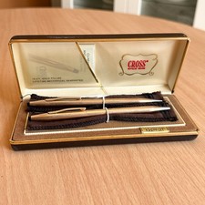 Set penne e matite Cross oro