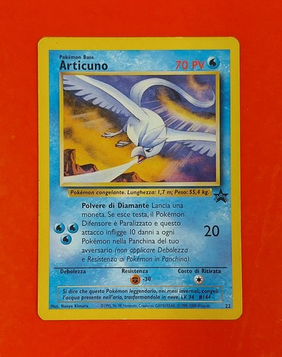 Carta pokemon articuno - carta,