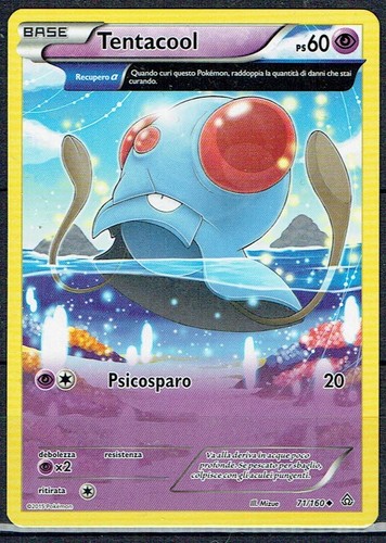 Carta pokemon tentacool - pokemon,