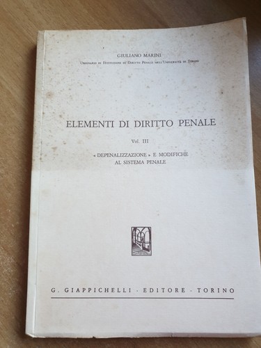 Elementi diritto penale - elementi, di