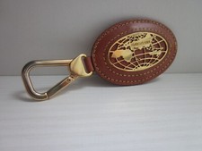 Portachiavi 1° Prima Classe di Alviero Martini-in Pelle-Cucito-Made in Italy