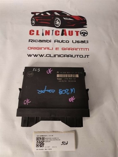 Ricambi usati a2098205226 - ricambi,