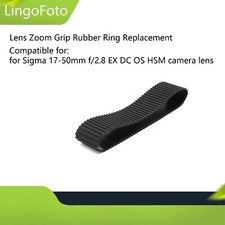 Anello in gomma impugnatura zoom obiettivo ricambio per obiettivo Sigma 17-50 mm f/2.8 EX DC OS HSM