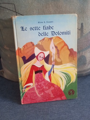 Libro vintage sette fiabe - libro,