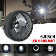 Faro anteriore a LED da 6,5 "per motocicletta per Harley Chopper Cafe Racer MS