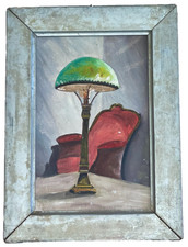 Dipinto olio su tela anni 40