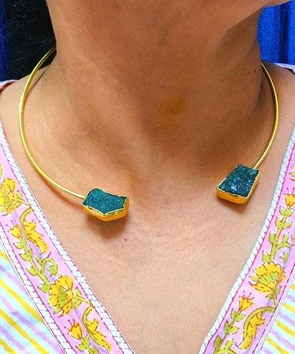Collana girocollo filo oro