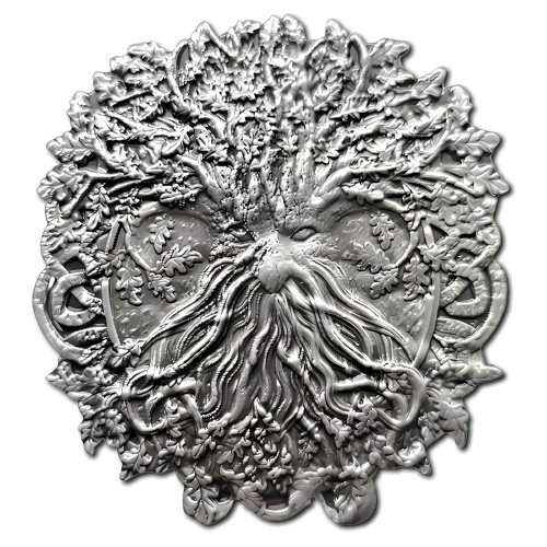 Spilla uomo verde distintivo