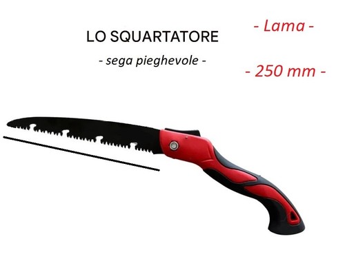Seghetto pieghevole migliorato - seghetto,