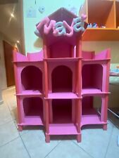 casa Barbie/bambole/libreria/portagiochi