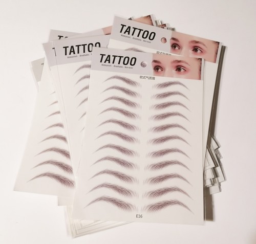 Sopracciglia tatoo adesive - sopracciglia,