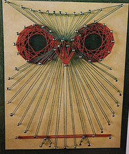 Vintage Owl String Art Donald