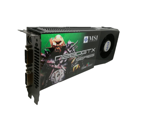 Msi geforce gtx 280 1gb - geforce, gddr3