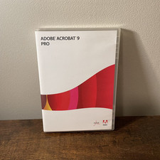 Adobe Acrobat 9 Pro Professional per Windows con numero di serie